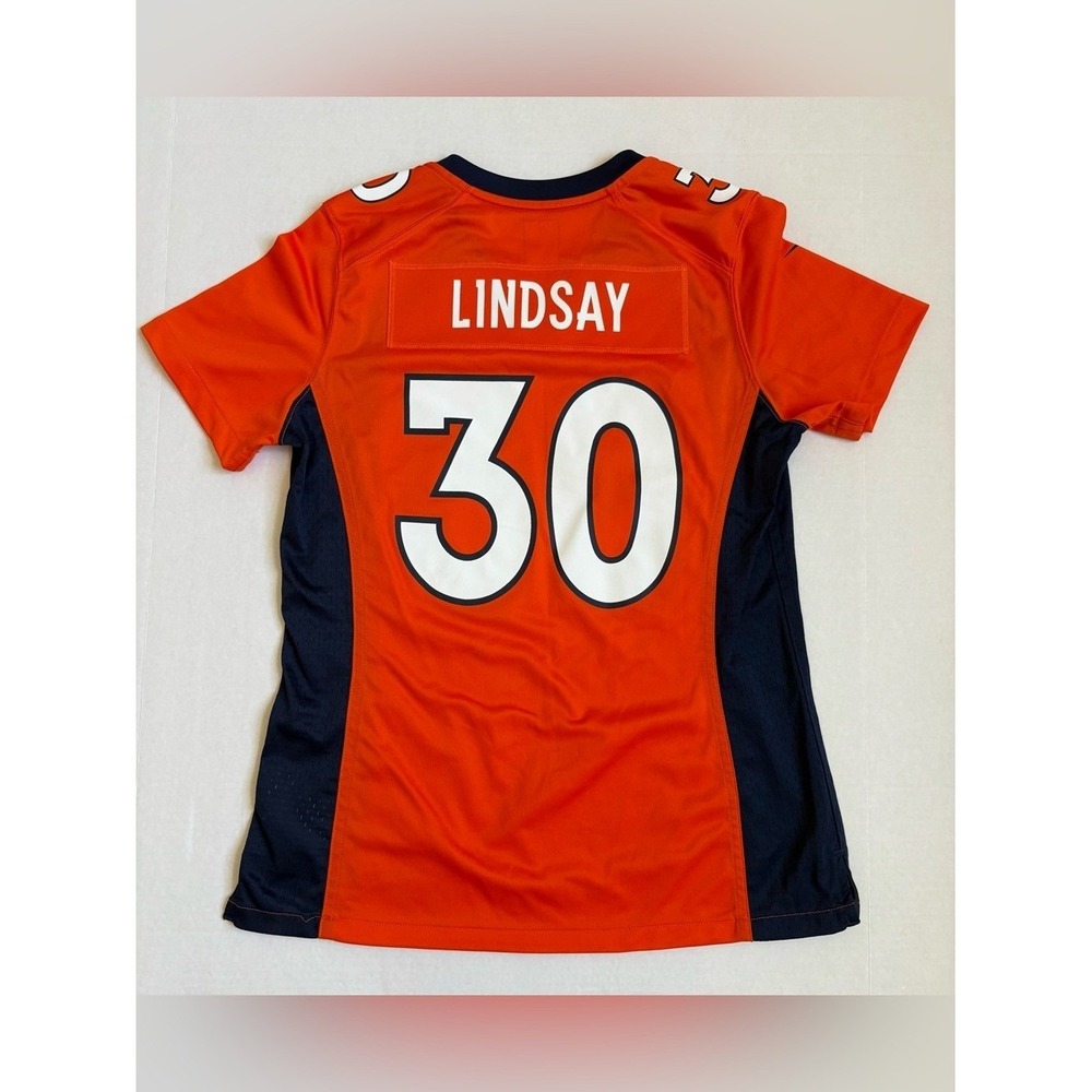 Nike - Women's Denver Broncos Phillip Lindsay #30 Jersey - Medium -Blue & Orange